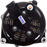 Mechman Billet Elite Series 250 Amp Racing Alternator, Black Finish - MMB8206250B