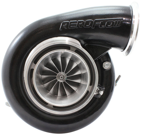 Aeroflow BOOSTED 7682 V-BAND 1.28 Turbocharger 1500HP, Hi Temp Black Finish - AF8005-4099BLK AF8005-4099BLK