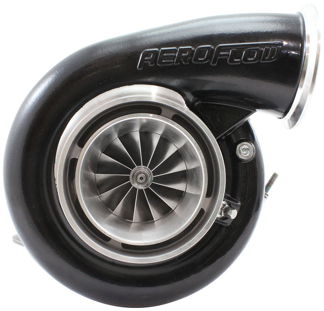 Aeroflow BOOSTED 7682 V-BAND 1.28 Turbocharger 1500HP, Hi Temp Black Finish - AF8005-4099BLK AF8005-4099BLK