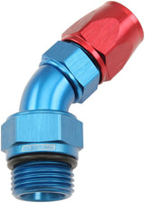 Aeroflow ORB Taper Swivel 45° Hose End -8 ORB to -6AN - AF582-06-08D AF582-06-08D