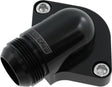 Aeroflow Billet Low Profile -20AN Thermostat Housing - Black - AF64-2334BLK AF64-2334BLK