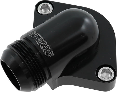 Aeroflow Billet Low Profile -20AN Thermostat Housing - Black - AF64-2334BLK AF64-2334BLK