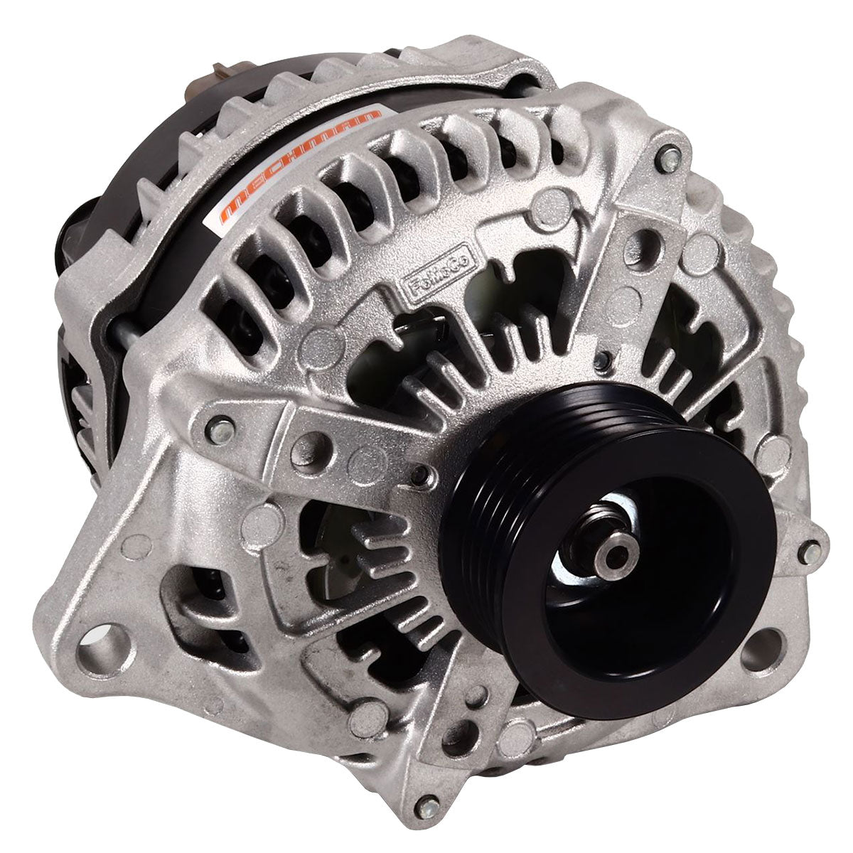 Mechman Elite Series 240 Amp Racing Alternator, Natural Finish - MM11625240 MM11625240