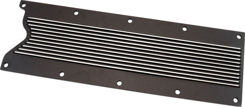 Aeroflow GM LS1 Finned Valley Plate, Black Finish Suit GM LS1 Series (AF77-5026BLK) AF77-5026BLK