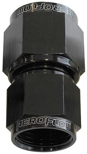 Aeroflow Female Swivel Coupler Reducer -6AN to -4AN - AF131-04-06BLK AF131-04-06BLK