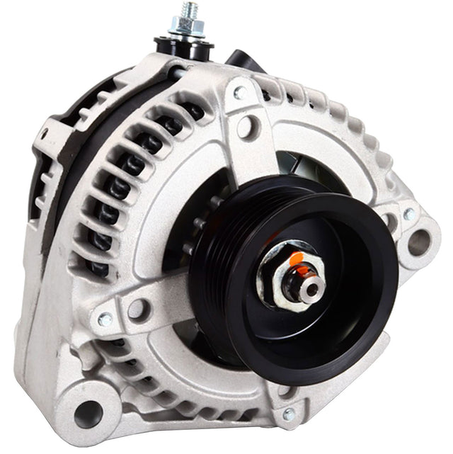 Mechman Import 170 Amp Racing Alternator, Natural Finish - MM13546170 MM13546170