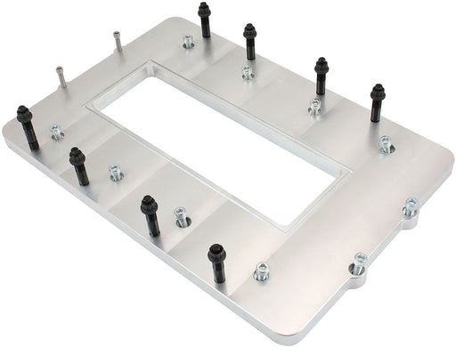 Aeroflow Top Plate with Supercharger Flange For Modular Intake Manifolds - Natural Cast Finish Suit 6-71 & 8-71 Blowers (AF6086-0000)
