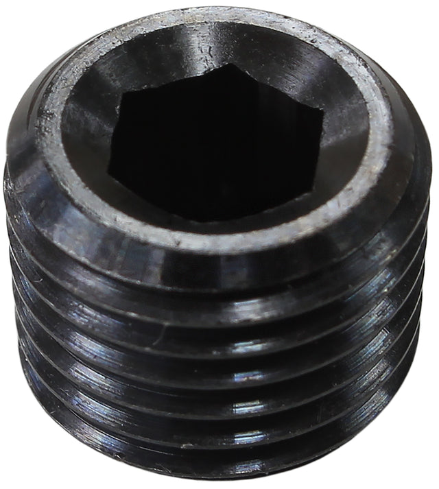 Aeroflow Black Zinc Coated Steel Port Plug - AF978-04BLK AF978-04BLK