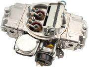 Aeroflow 670cfm 4-Barrel Street Carburettor with Vacuum Secondaries Square bore 4150 Flange, Electric Choke, Silver Finish (AF5111-1670)
