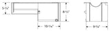 Moroso Fabricated Oil Pan, 7 Quart Capacity, 8-1/2" Deep - MO21019