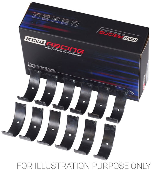 King XP Series Conrod Bearing Set, .25mm (.010") Suit Nissan RB30E, RB30ET, VG30DE, VG30DETT (KBCR6676XP0.25) KBCR6676XP0.25