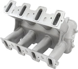 Aeroflow Hi Rise NON-EFI GM LS Cathedral Port Intake Manifold Base, Natural Cast Finish - AF6079-5002