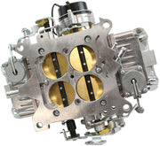 Aeroflow 750cfm 4-Barrel Double Pumper Carburettor with Mechanical Secondaries Square bore 4150 Flange, Electric Choke, Silver Finish (AF5112-1750)