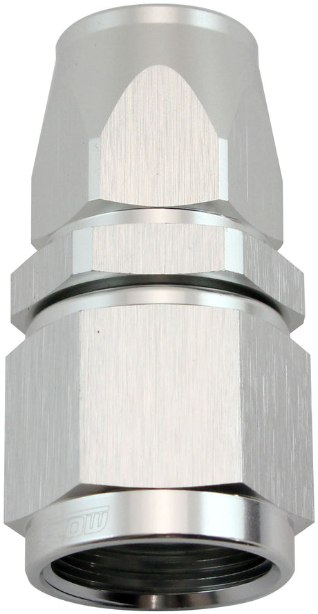 Aeroflow 200 Series Teflon Style One Piece Straight Stepped Hose End -8AN to -6 Hose Silver Finish. Suits 200 & 250 Series Hose (AF201-06-08DS) AF201-06-08DS