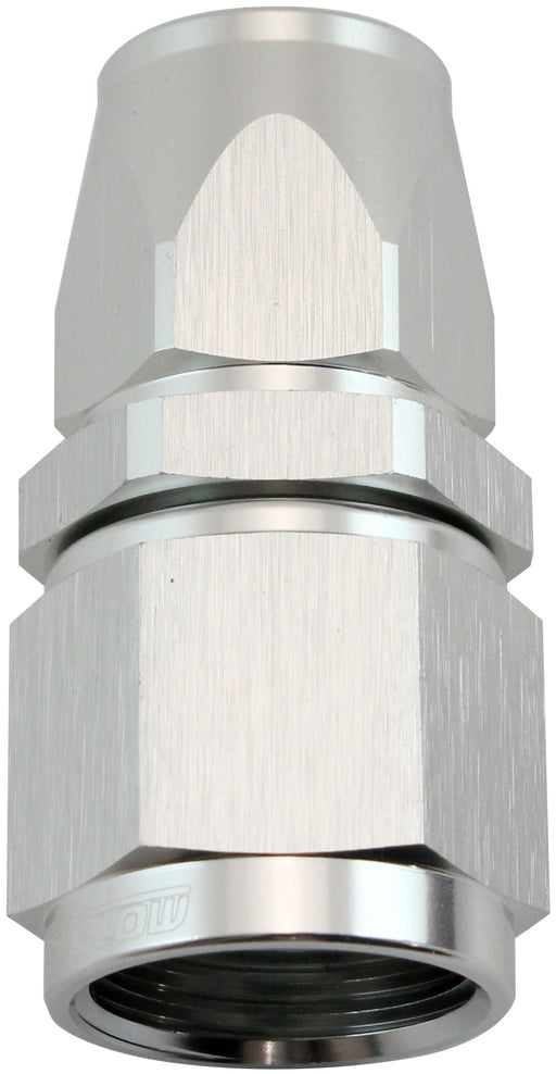 Aeroflow 200 Series Teflon Style One Piece Straight Stepped Hose End -8AN to -6 Hose Silver Finish. Suits 200 & 250 Series Hose (AF201-06-08DS) AF201-06-08DS