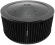 Aeroflow 14" x 6" Steel Top Air Filter Assembly, Black - AF2251-1310 AF2251-1310
