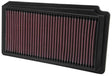 K&N Replacement Panel Filter Suit 1999-04 Honda Odyssey 3.5L V6 F/I (KN33-2174) KN33-2174