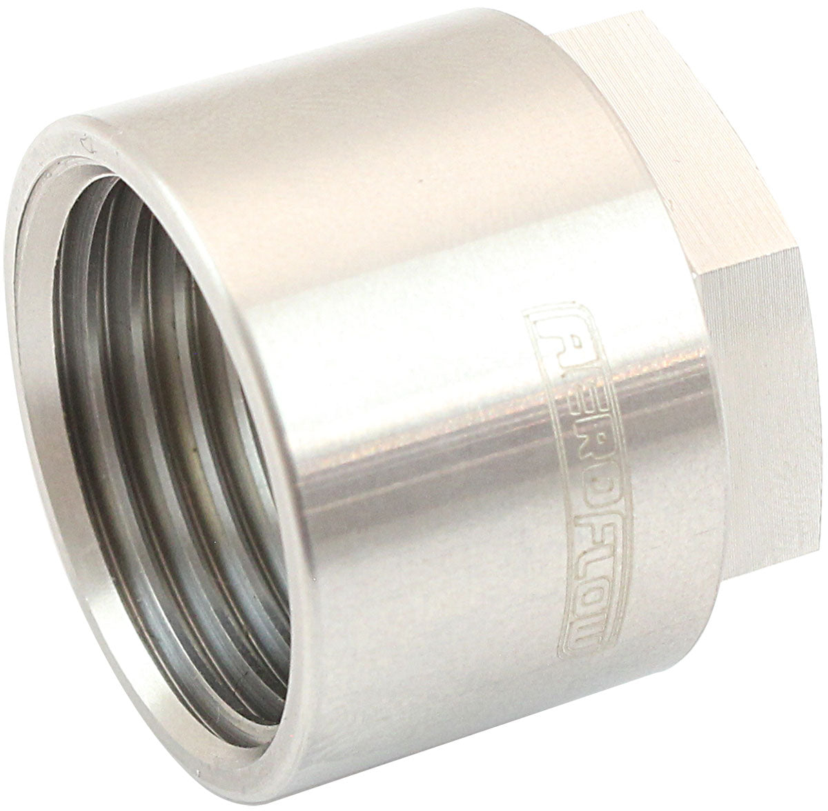 Aeroflow #10 Air Conditioning Male Stainless Steel Weld On Nut - AFFCW-10F AFFCW-10F