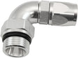 Aeroflow 90° ORB Male Swivel PTFE (Teflon®) Hose End -6 ORB to -8AN - AF583-08-06DS AF583-08-06DS