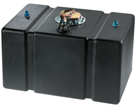 JAZ 22 Gallon Flat Bottom Pro Street Poly Fuel Cell (Black) with Foam & Sender - JAZ202-022-01 JAZ202-022-01