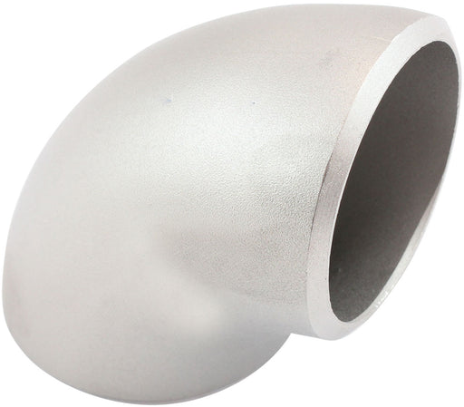 Aeroflow Boosted 2" (52mm) Stainless Steel Tube, 45 Degree Bend, 1.5D Radius 1/8" Wall Thickness, Stainless Steel Material (AF8503-2000SS) AF8503-2000SS