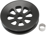 Aeroflow Oversized Alternator Pulley - Ford & Chev OEM 3" Diameter, Black Finish (AF4080-0000BLK) AF4080-0000BLK