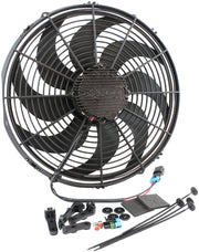 Aeroflow 16" Brushless Electric Fan with Curved Blades 3,300 CFM Rating. Non Reversable (AF49-1126) AF49-1126