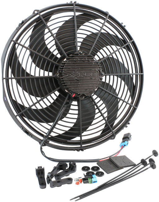 Aeroflow 16" Brushless Electric Fan with Curved Blades 3,300 CFM Rating. Non Reversable (AF49-1126) AF49-1126