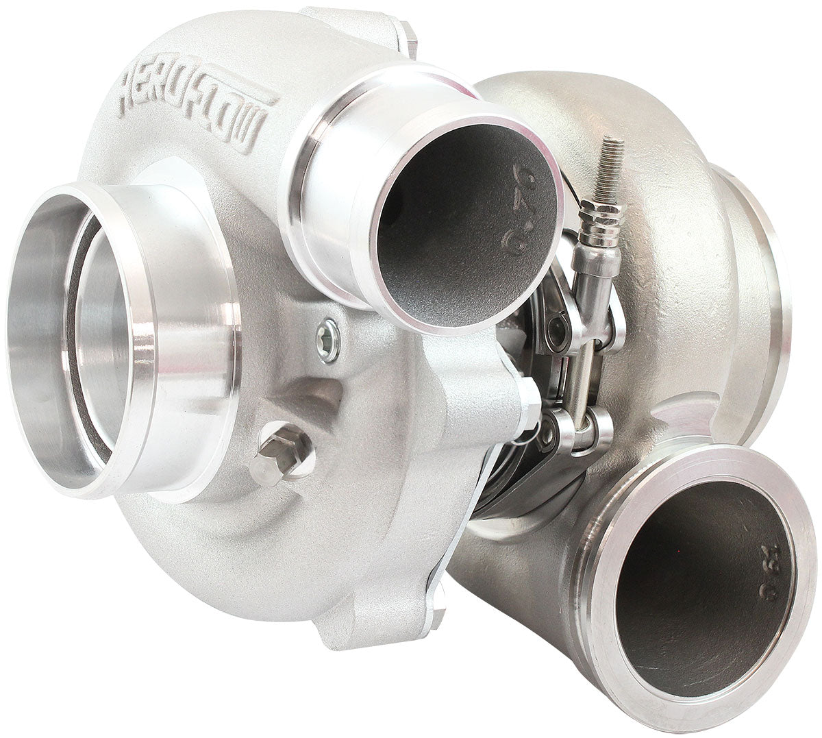 Aeroflow BOOSTED B5455 .63 Turbocharger 660HP, Natural Cast Finish - AF8005-3039