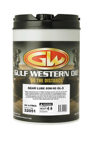 Gulf Western Gear Lube 80W-90 Gearbox/Diff Oil 32051