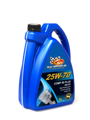 Gulf Western Comp 50 Plus 25W-70 Engine Oil 30524