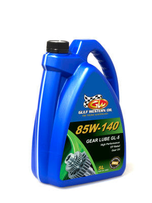 Gulf Western Gear Lube GL-5 85W-140 Gearbox/Diff Oil 30452