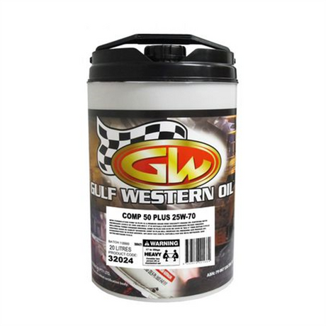 Gulf Western Comp 50 Plus 25W-70 Engine Oil 32024