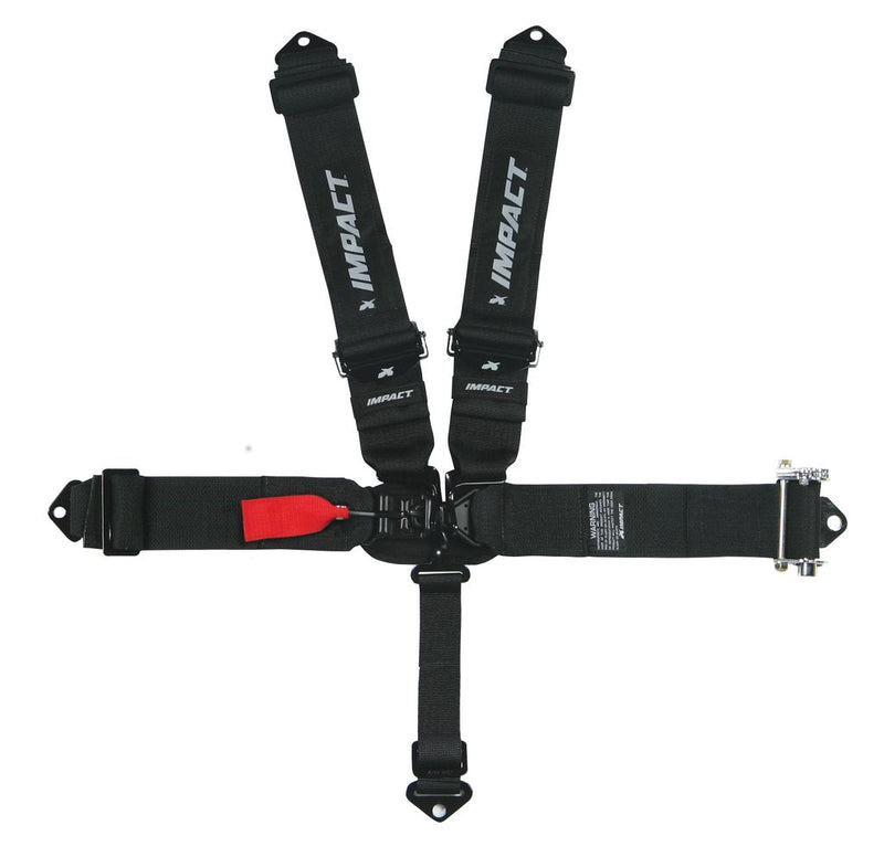 Impact Ratchet 3" Shoulder 3" Lap 5pt Harness Belts SFI