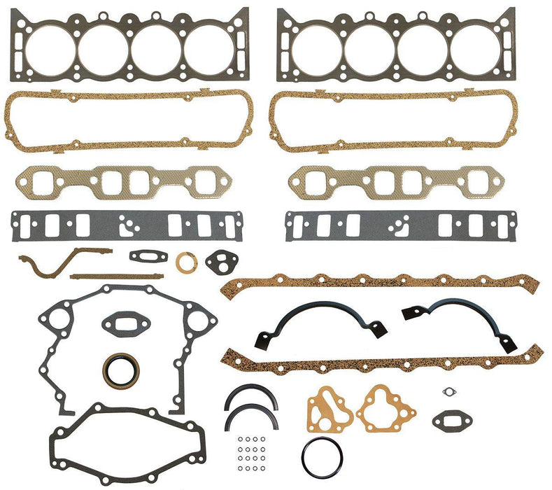 PG Full Gasket Set with Neoprene Rear Main Seal & Graphite Head Gaskets (5REG308-N)