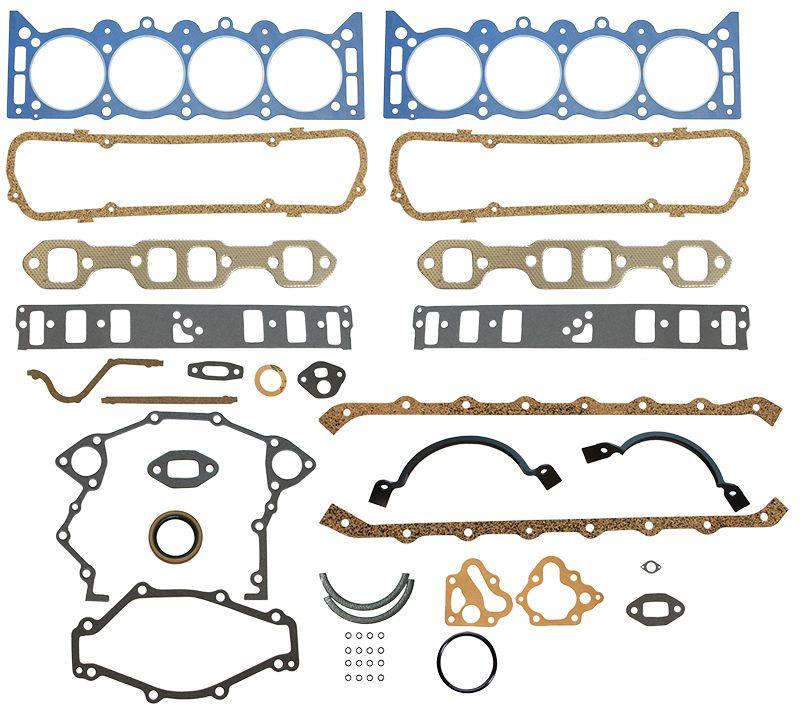 PG Full Engine Gasket Set with Rope Rear Main Seal (5RFS25308PT-R) 5RFS25308PT-R
