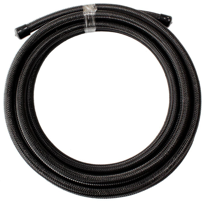 Aeroflow 100 Series Black Stainless Steel Braided Hose -9AN (AF100-09-2MBLK)