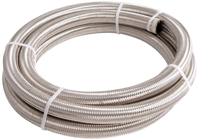 Aeroflow 100 Series Stainless Steel Braided Hose -9AN (AF100-09-4.5M) AF100-09-4.5M