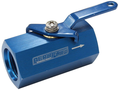 Aeroflow Female Shut Off Valve -10ORB (AF1001-10) AF1001-10