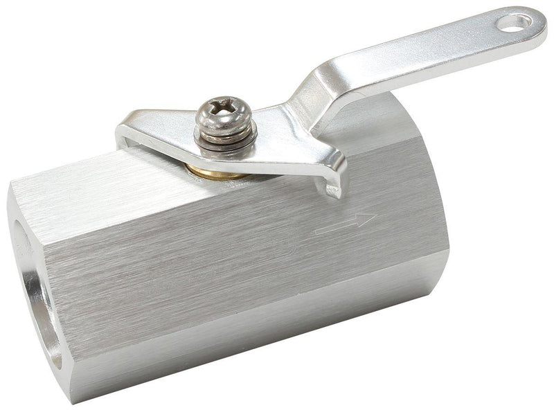 Aeroflow Female Shut Off Valve -10ORB (AF1001-10S) AF1001-10S