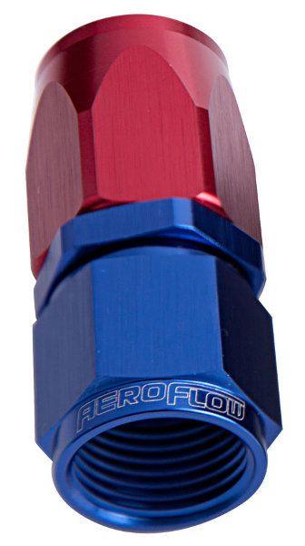 Aeroflow 100 / 150 Series Taper Style One Piece Full Flow Swivel Straight Hose End -6AN (25 Pack) (AF101-06-25) AF101-06-25