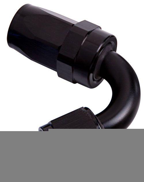 Aeroflow 100 Series Taper 120° Swivel Hose End -10AN (AF104-10BLK)