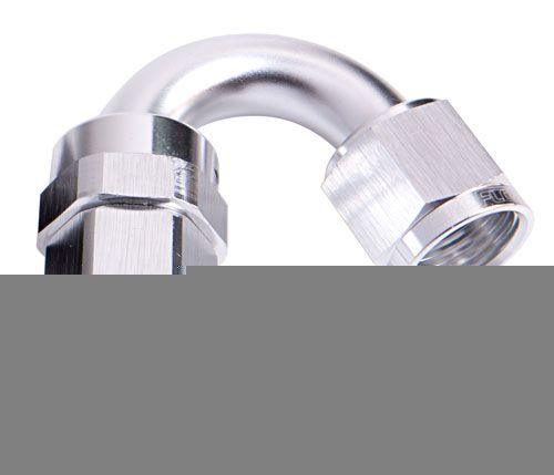 Aeroflow 100 Series Taper 150° Swivel Hose End -4AN (AF105-04S)