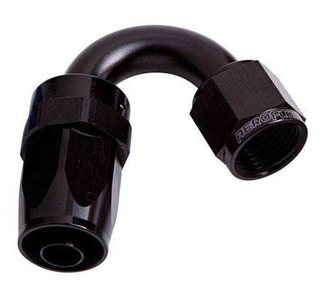 Aeroflow 100 Series Taper 150° Swivel Hose End -6AN (AF105-06BLK) AF105-06BLK