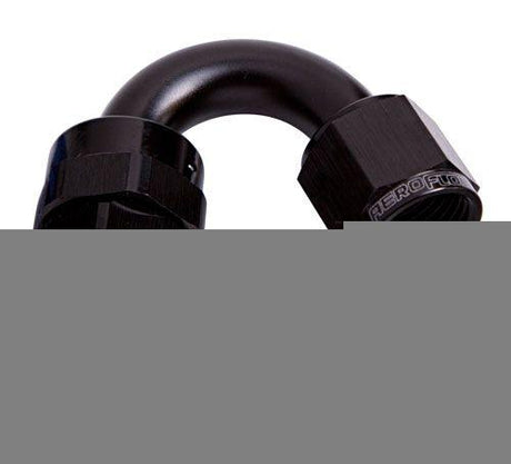 Aeroflow 100 Series Taper 150° Swivel Hose End -12AN (AF105-12BLK)