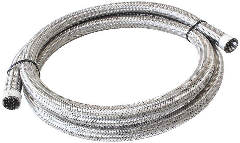 Aeroflow 111 Series Stainless Steel Braided Cover 9/16" (14mm) I.D (AF111-014-4.5M)