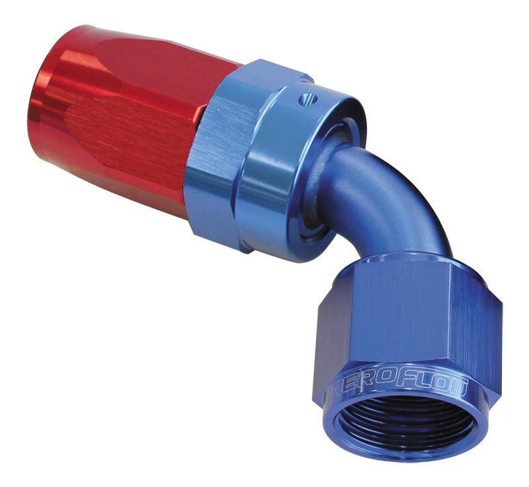 Aeroflow 100 Series Taper 60° Swivel Hose End -4AN (AF118-04)