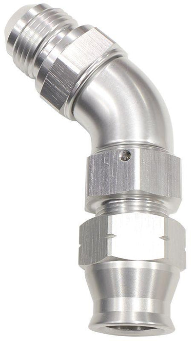 Aeroflow 45° Tube to Male AN Adapter 1/4" to -4AN (AF128-04S)