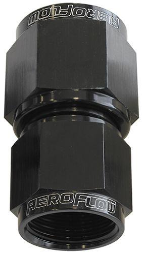Aeroflow Female Swivel Coupler Reducer -6AN to -8AN (AF131-06-08BLK) AF131-06-08BLK