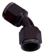 Aeroflow 45° Female Swivel Coupler -20AN (AF132-20BLK) AF132-20BLK